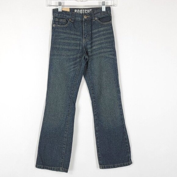 Crazy 8 Other - Crazy 8 Boys Jeans Size 8 Slim Bootcut Blue Denim Dark Wash 5 Pocket Design